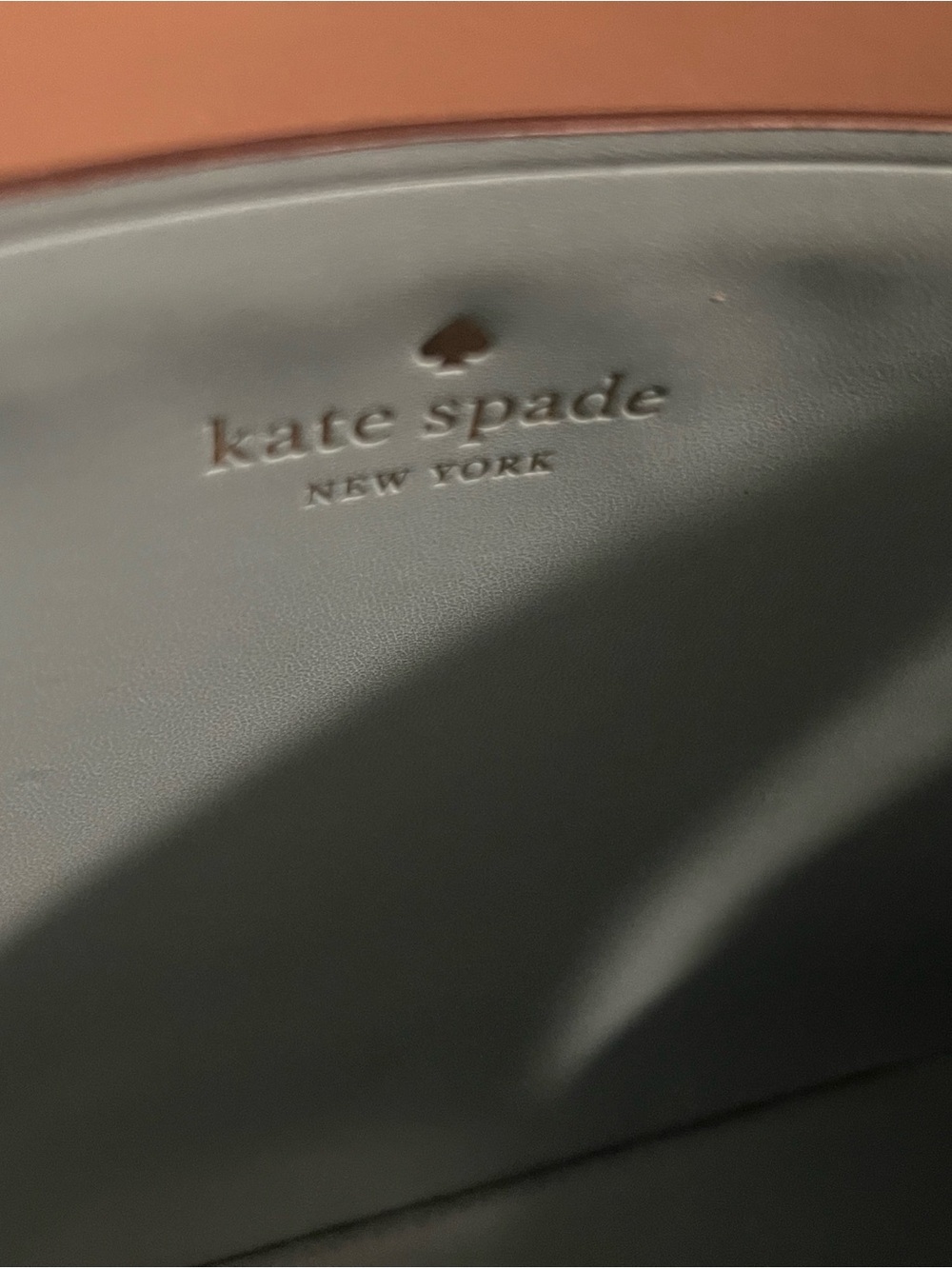 kate spade Pale Blue Leather Tote with Dual Straps - Picture 11 of 12